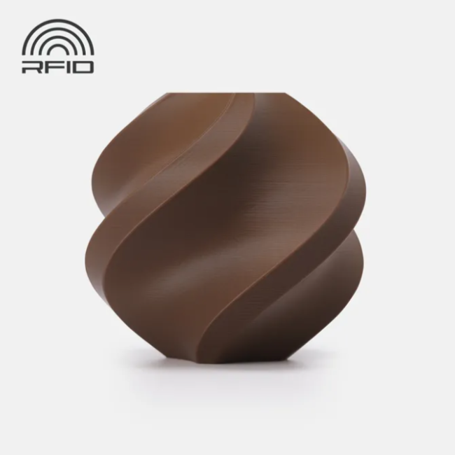 filament 3d bambu lab pla basic cocoabrown