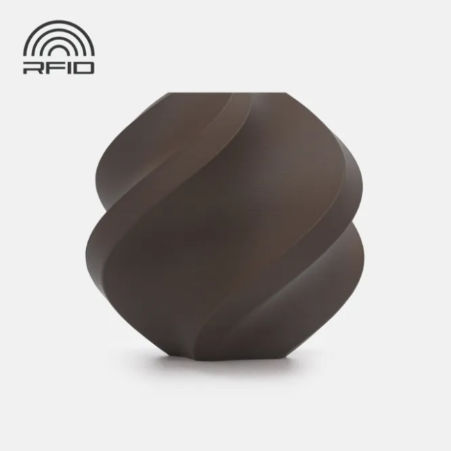 filament 3d bambu lab pla matte darkchocolate
