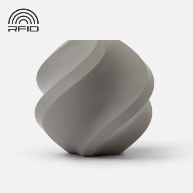 filament 3d bambu lab pla basic gray