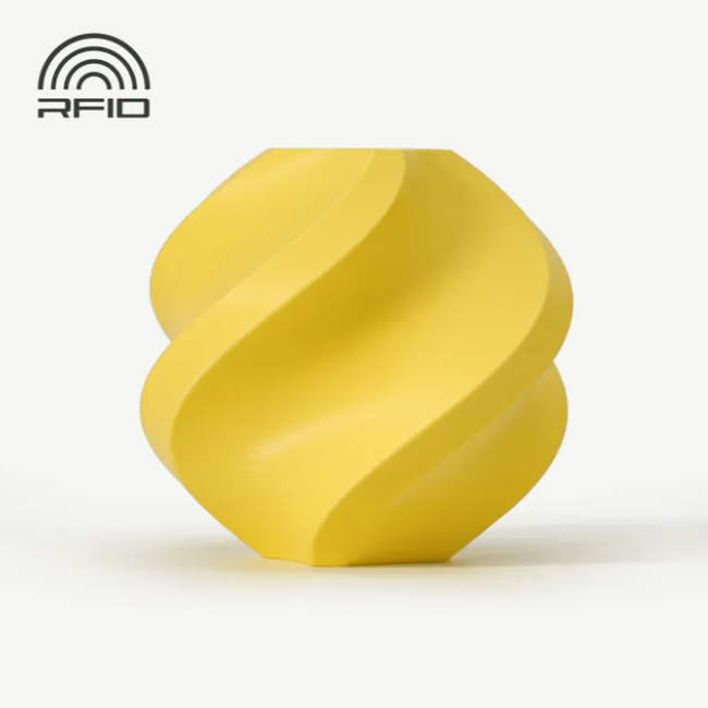 filament 3d bambu lab pla matte lemonyellow