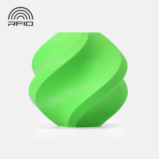 filament 3d bambu lab petg hf limegreen