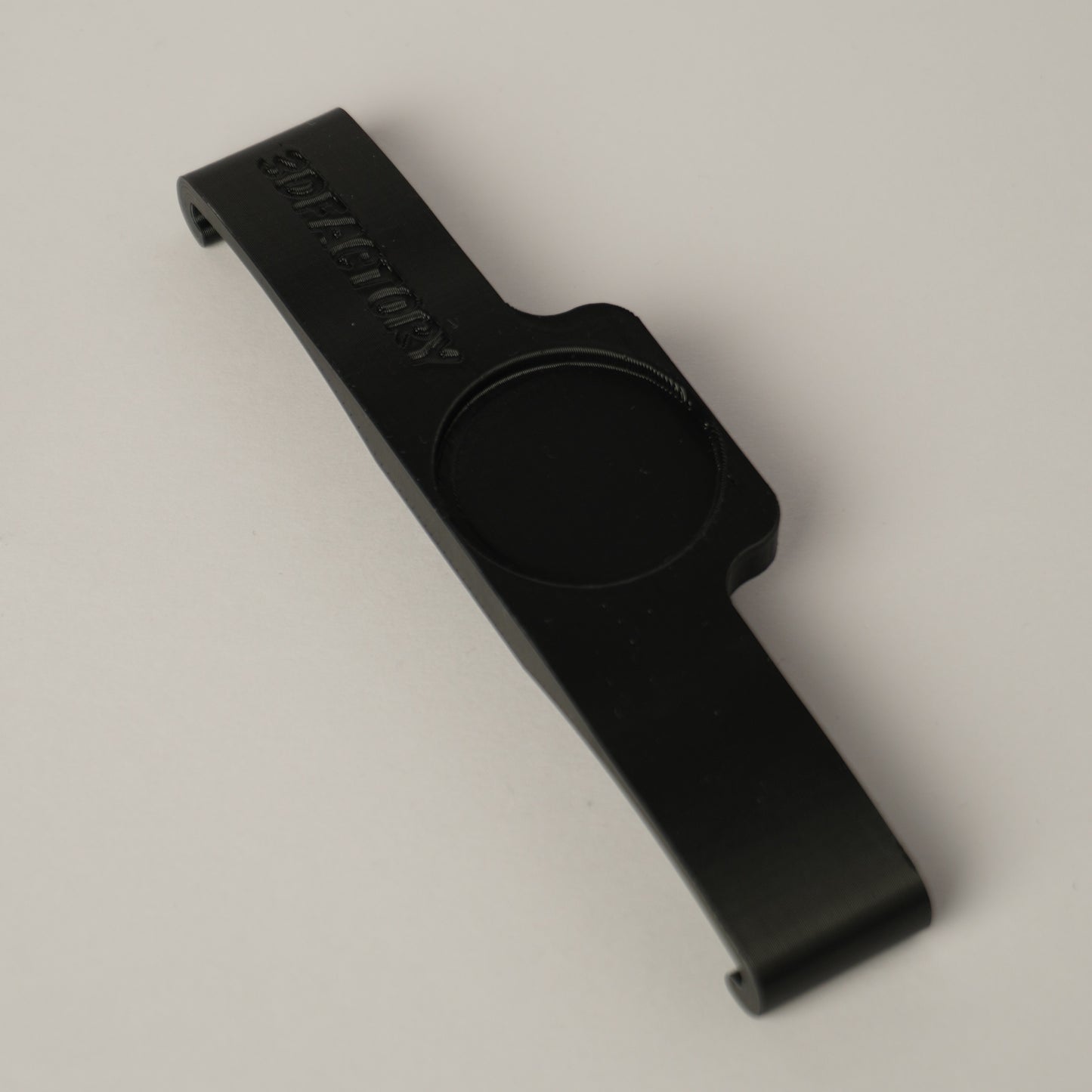 Prindere suport magnetic numar auto Slim negru