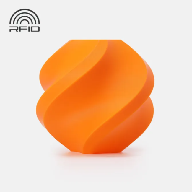 filament 3d bambu lab pla basic pumpkinorange