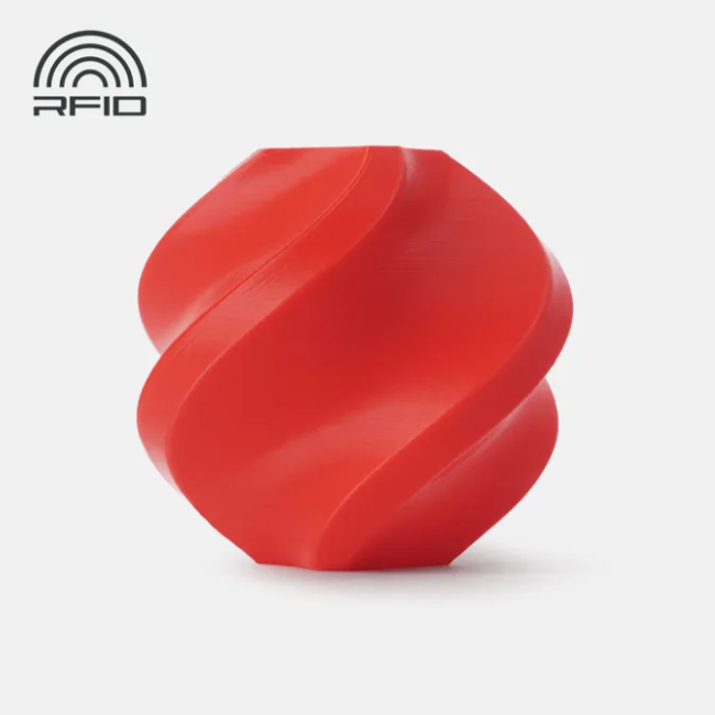 filament 3d bambu lab pla basic red