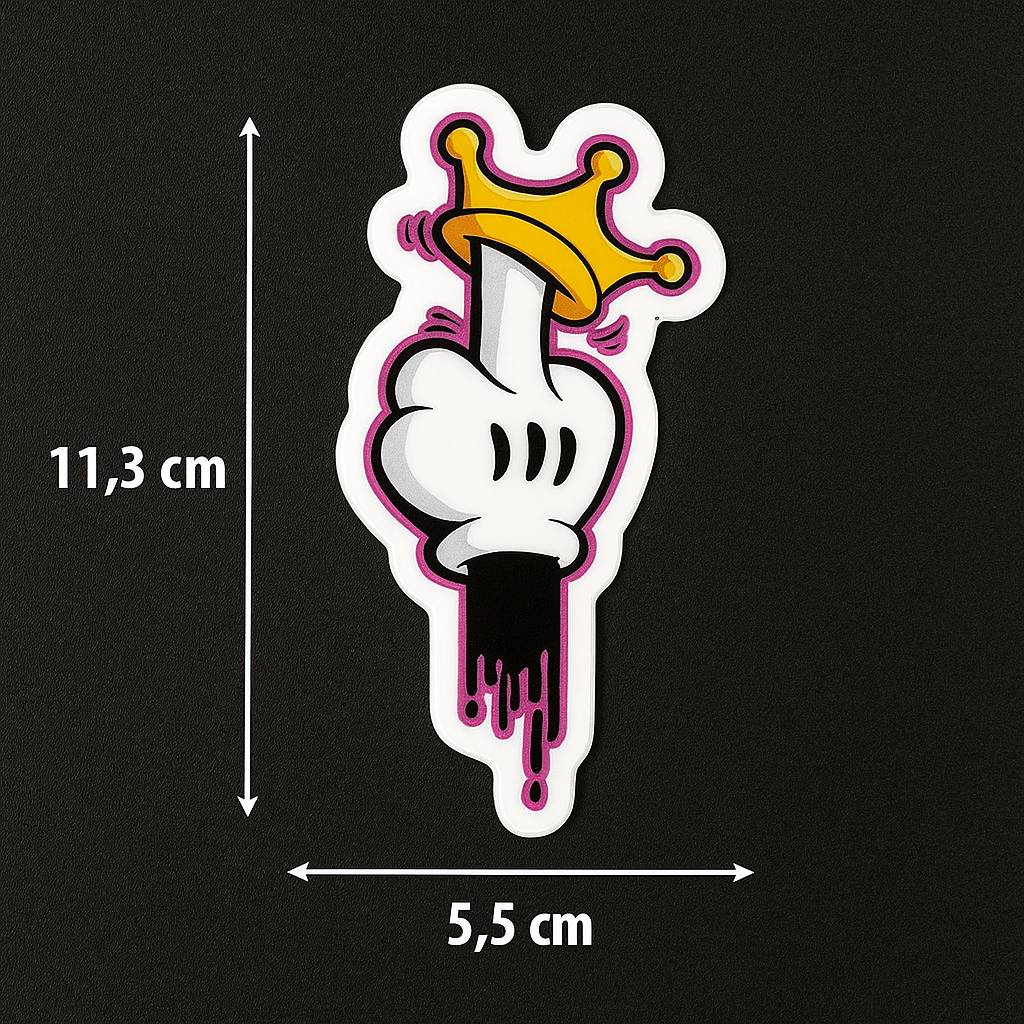 Crowned Middle Finger