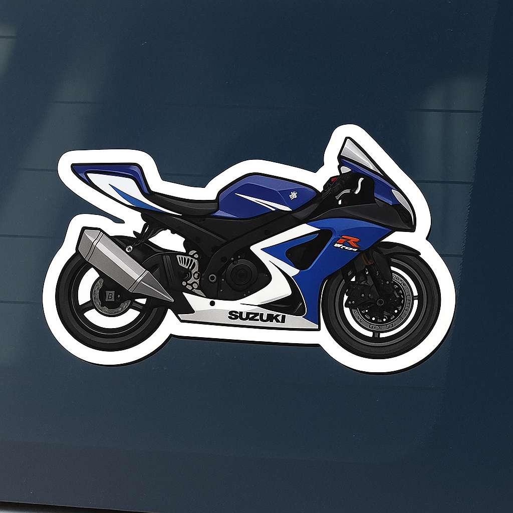 Blue Motorcycle
