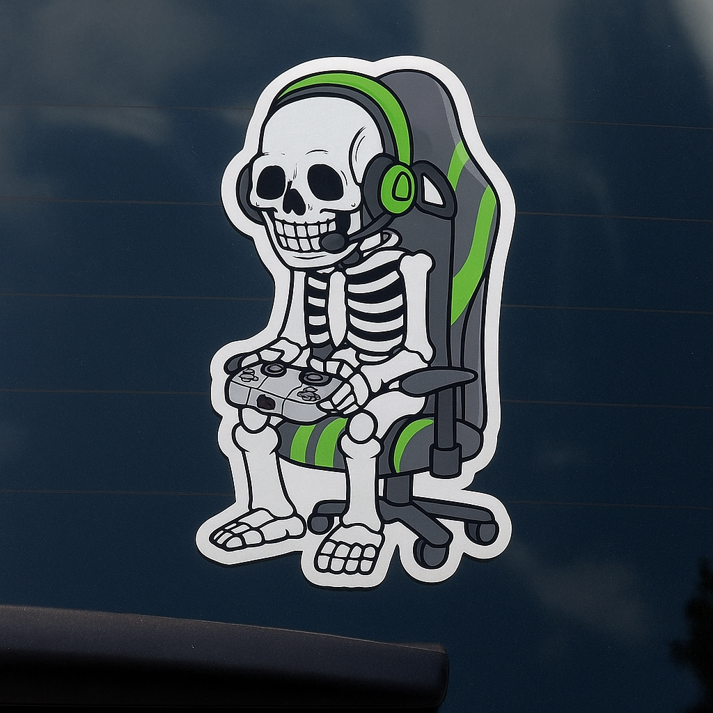 Gamer Skeleton