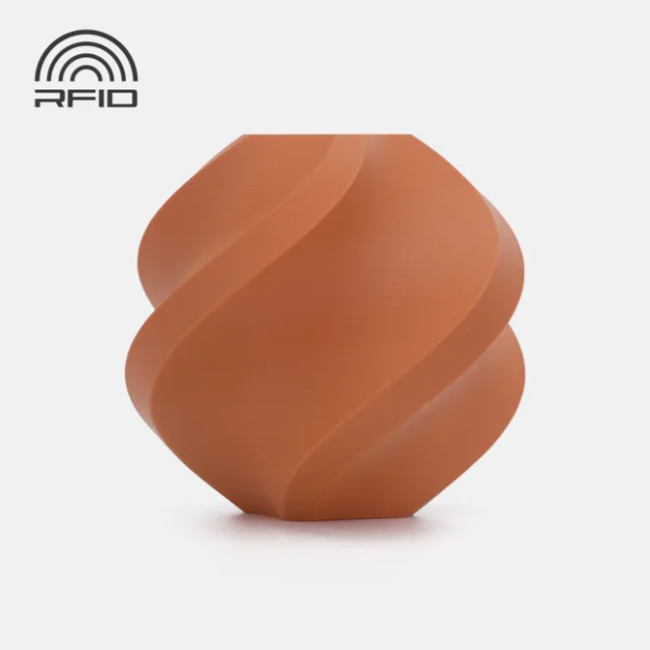 filament 3d bambu lab pla matte terracotta