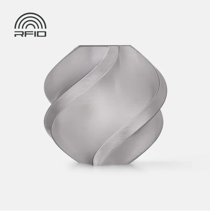 filament 3d bambu lab petg translucent gray