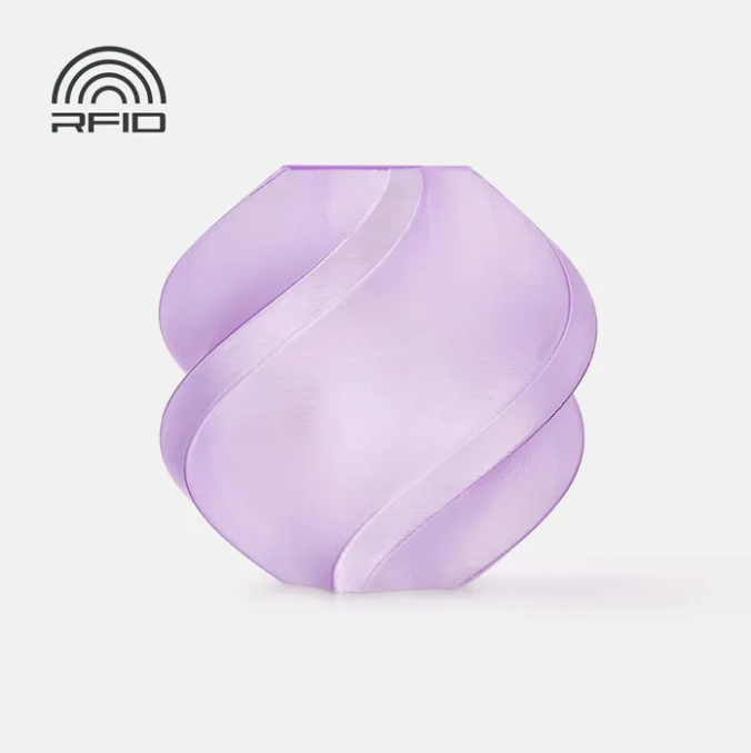 filament 3d bambu lab petg translucent purple