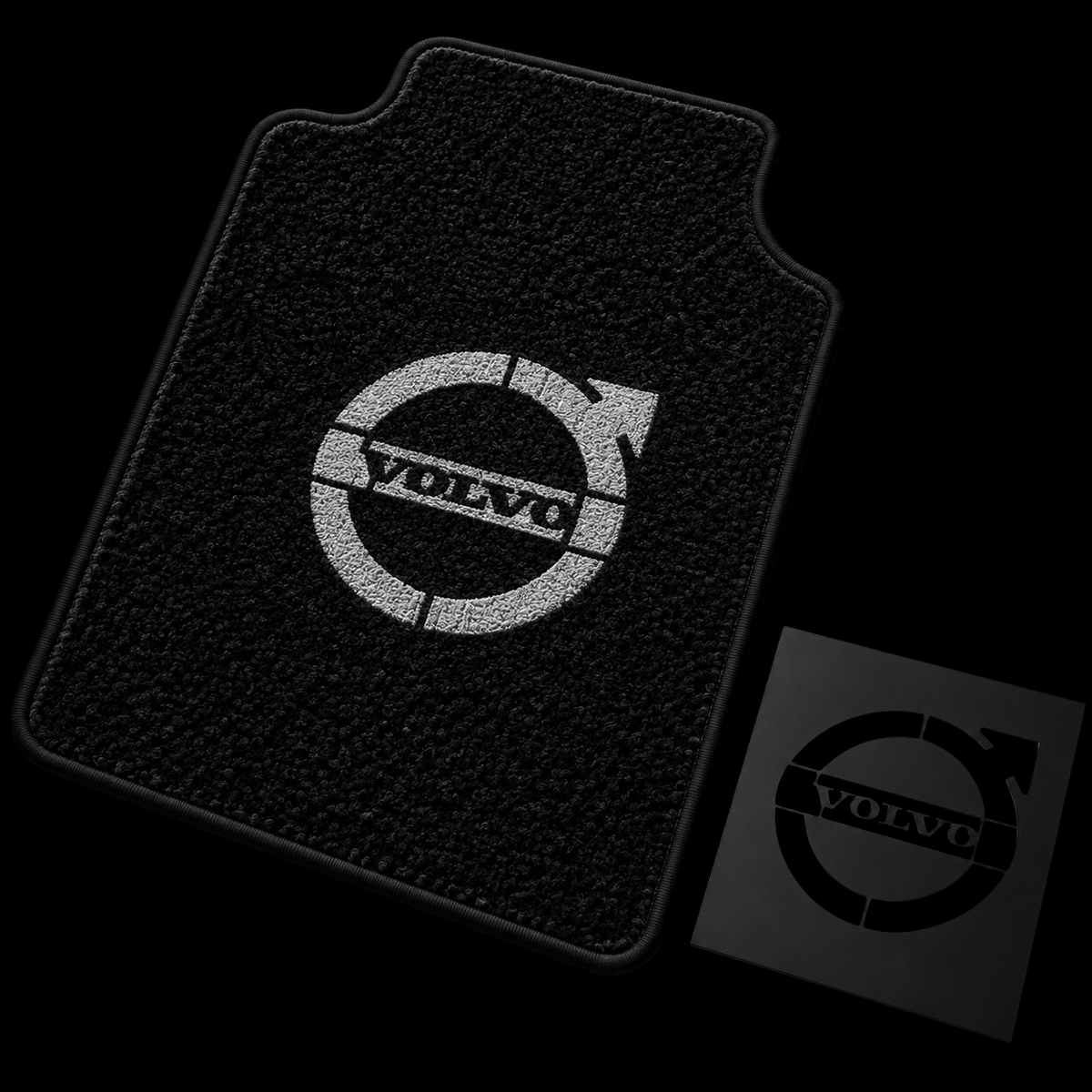 Șablon Detailing Auto pentru Covorașe - VOLVO