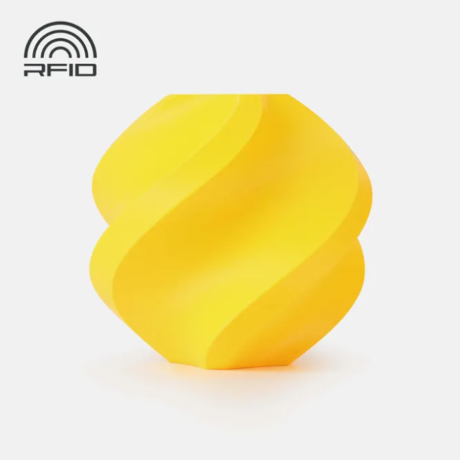filament 3d bambu lab pla basic yellow