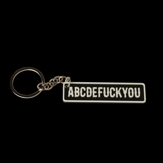 Breloc ABCDEFUCKYOU