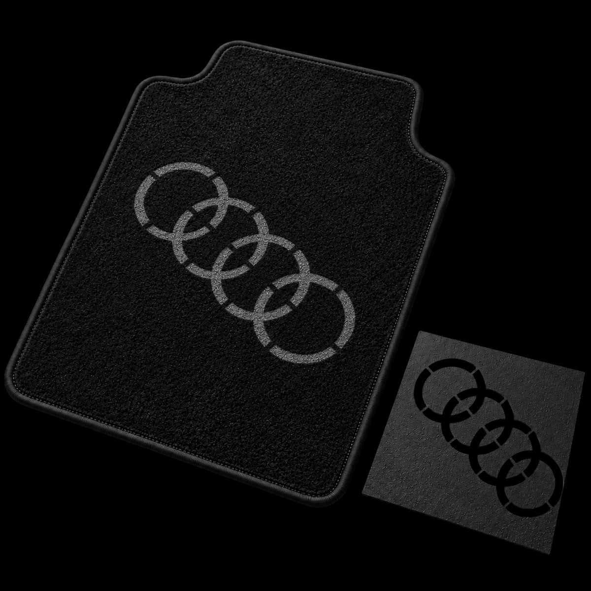 Șablon Detailing Auto pentru Covorașe - AUDI