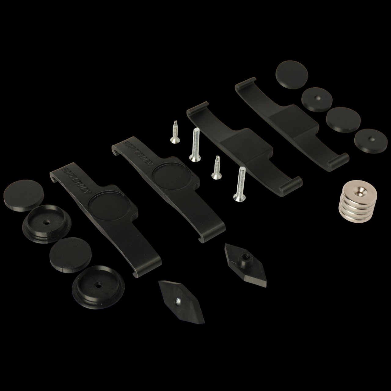 Suport Magnetic Numar Auto Slim