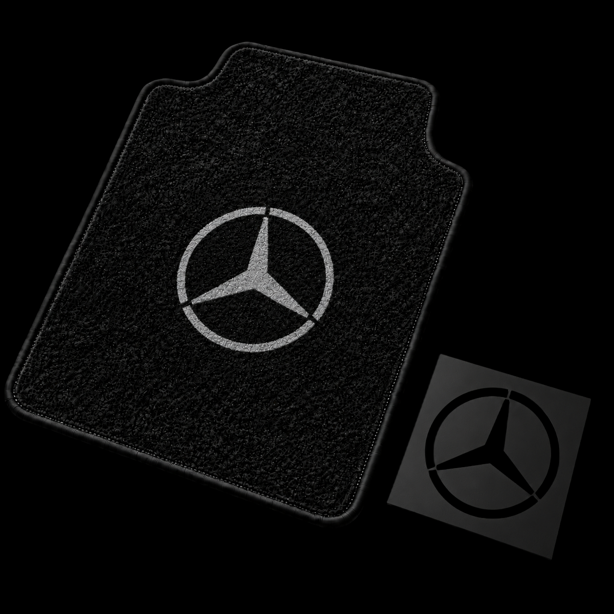 Șablon Detailing Auto pentru Covorașe - MERCEDES