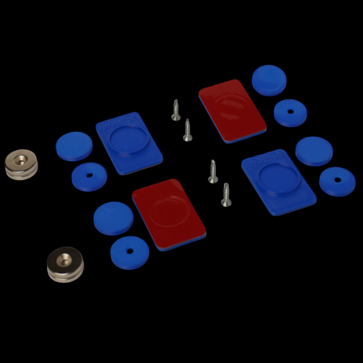 Suport Magnetic Numar Auto Invizibil