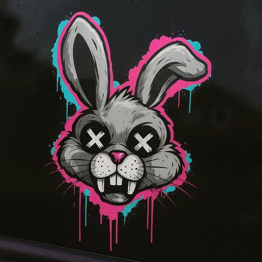 Crazy Bunny Graffiti
