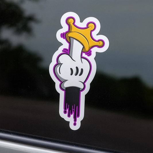 Crowned Middle Finger