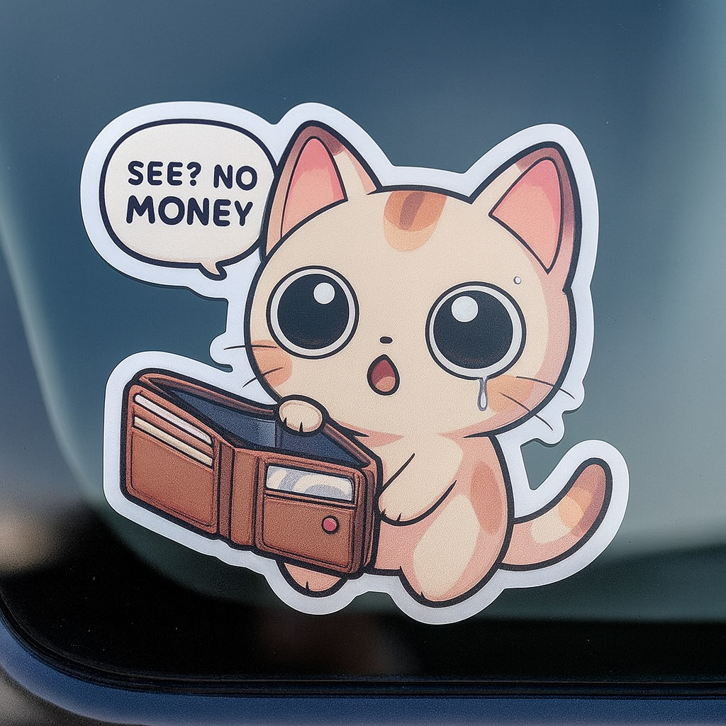No Money Cat