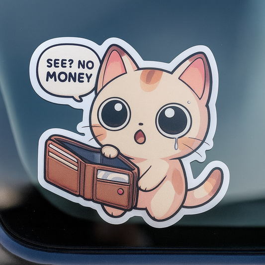 No Money Cat