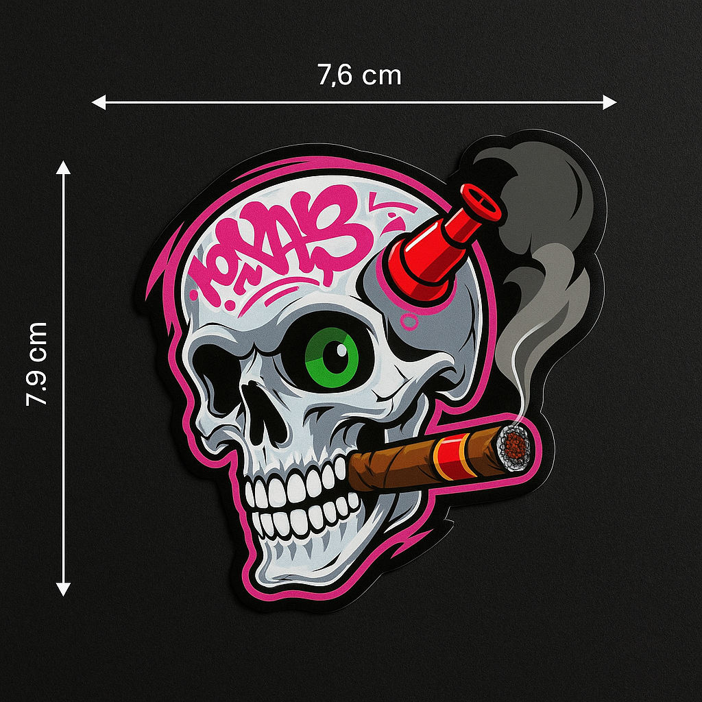 Smoking Skull