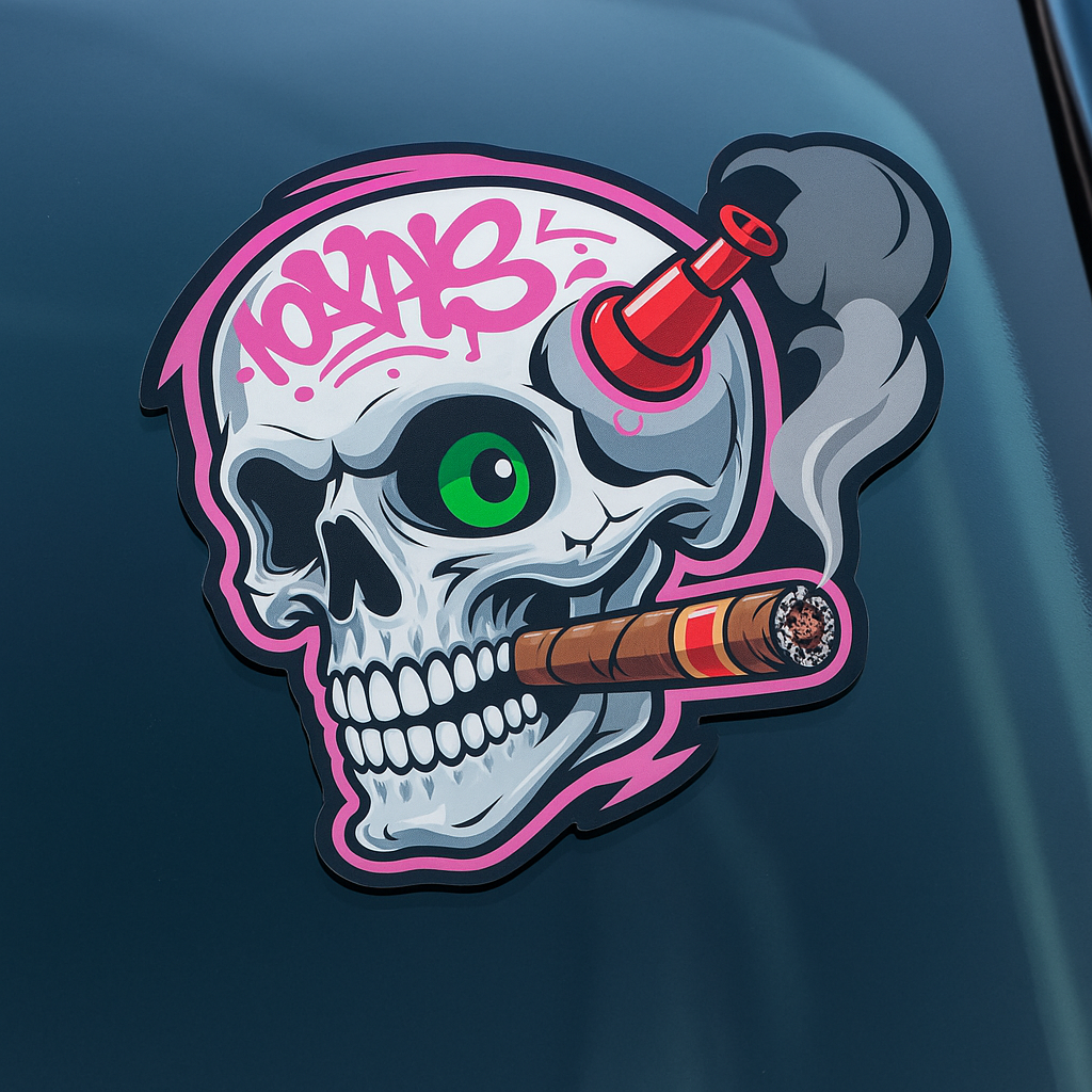 Smoking Skull