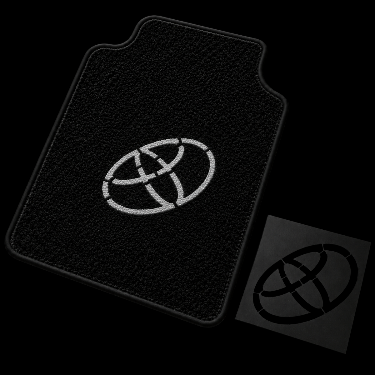 Șablon Detailing Auto pentru Covorașe - TOYOTA